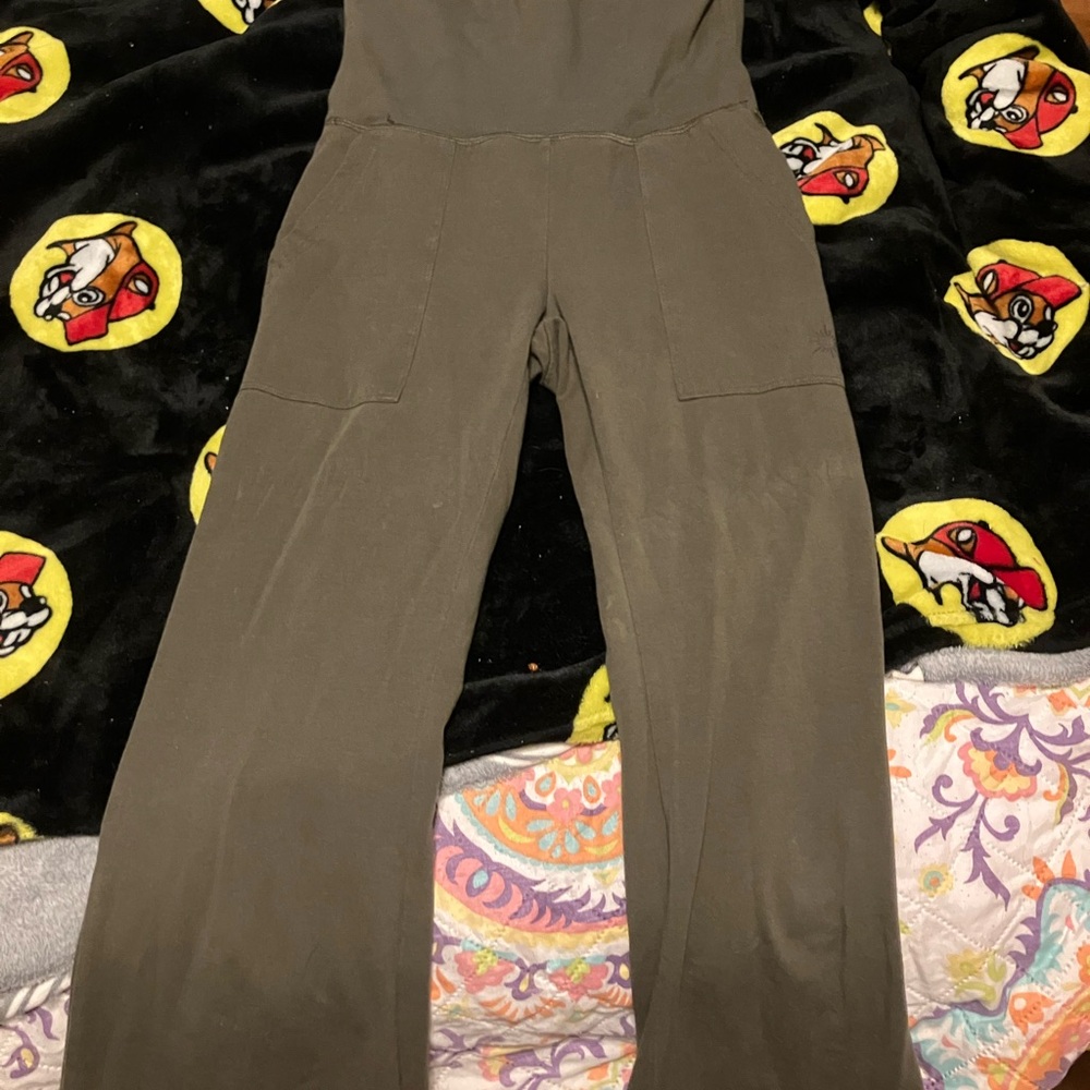 Aeropostale Dark Green Jumpsuit